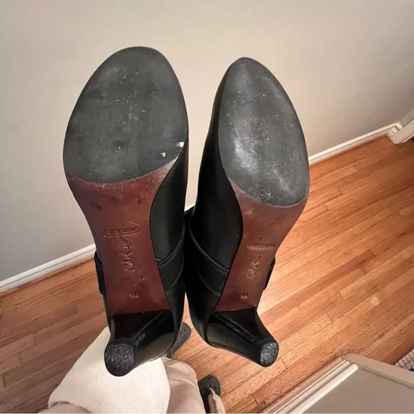 COLE HAAN air lyric black ankle booties - Picture 6 of 6